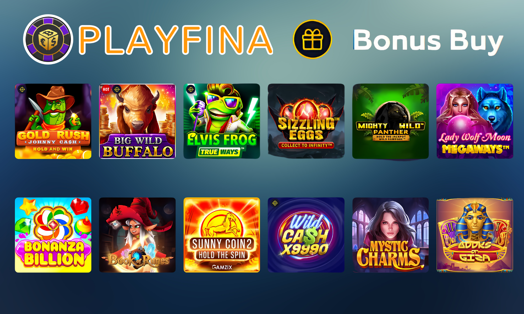 Bonus Buy huwa tip speċjali ta' slots disponibbli fuq Playfina