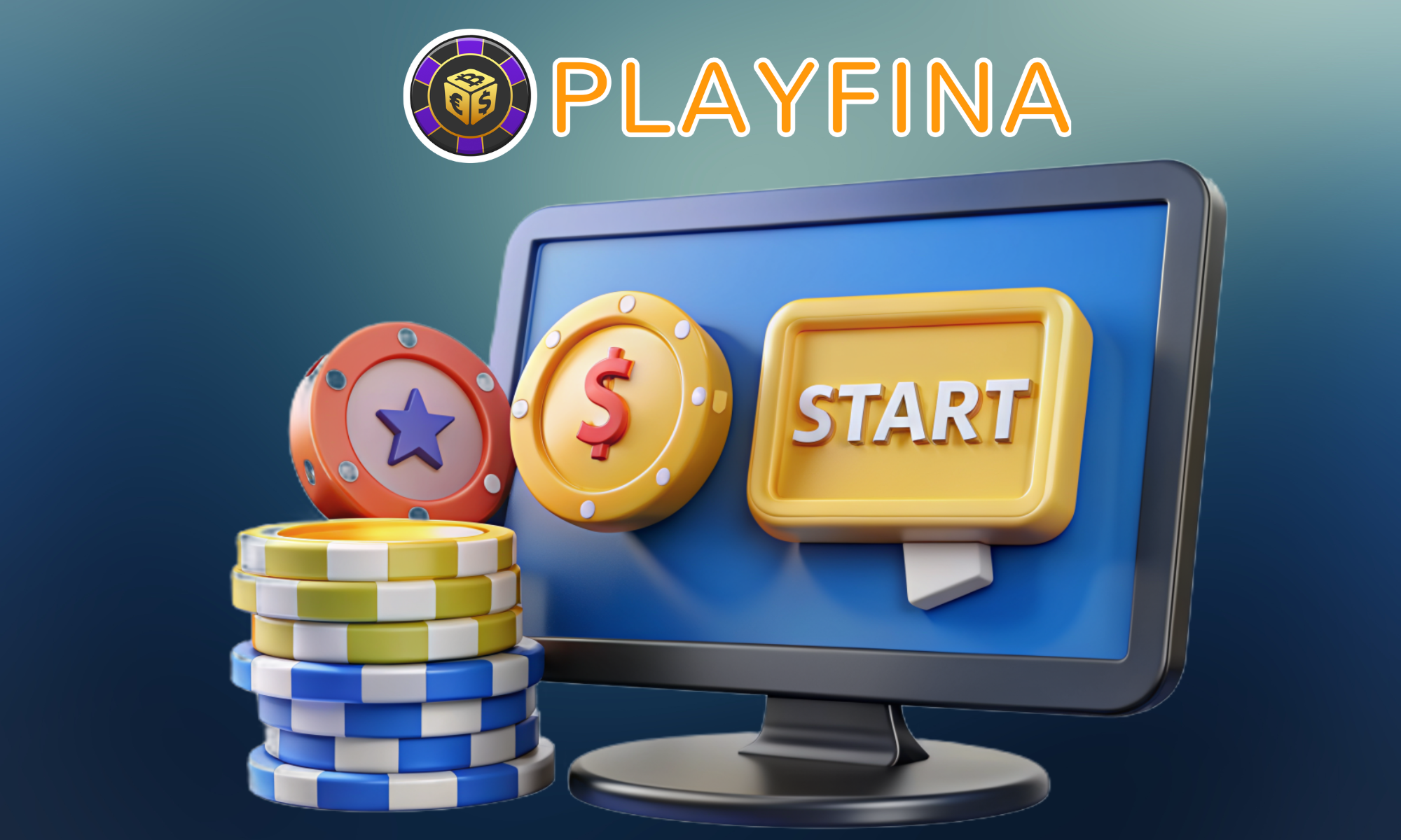 Sådan kommer du i gang med at spille på Playfina online casino, trin-for-trin instruktioner