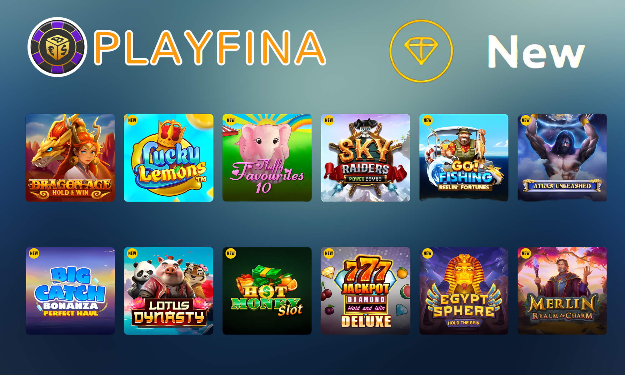 تنشر Playfina الألعاب الجديدة بمجرد إصدارها