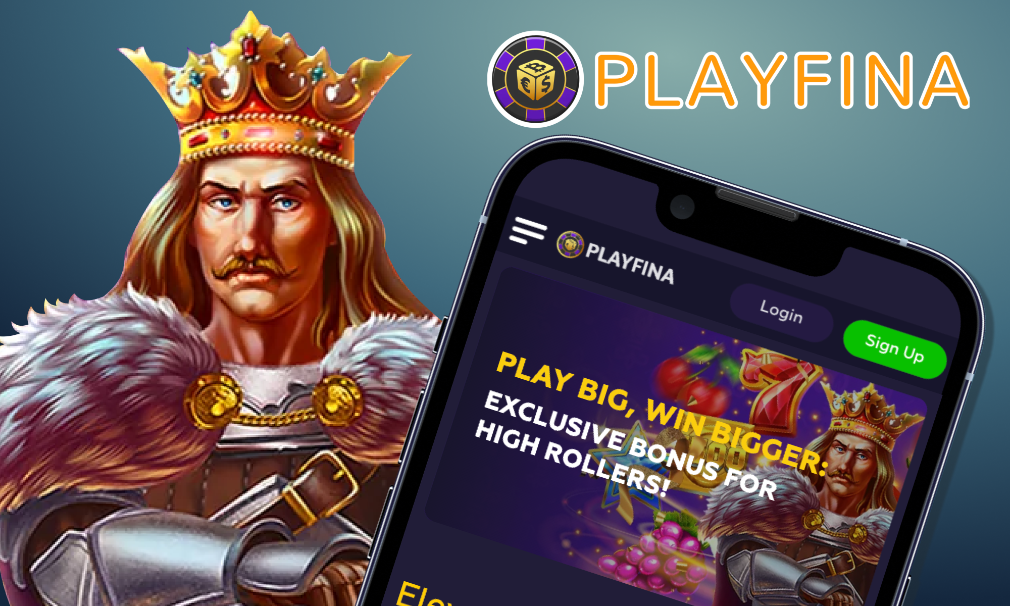 High Roller Bonus - Playfina Ireland